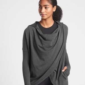 Athleta Purana Wrap Sweatshirt